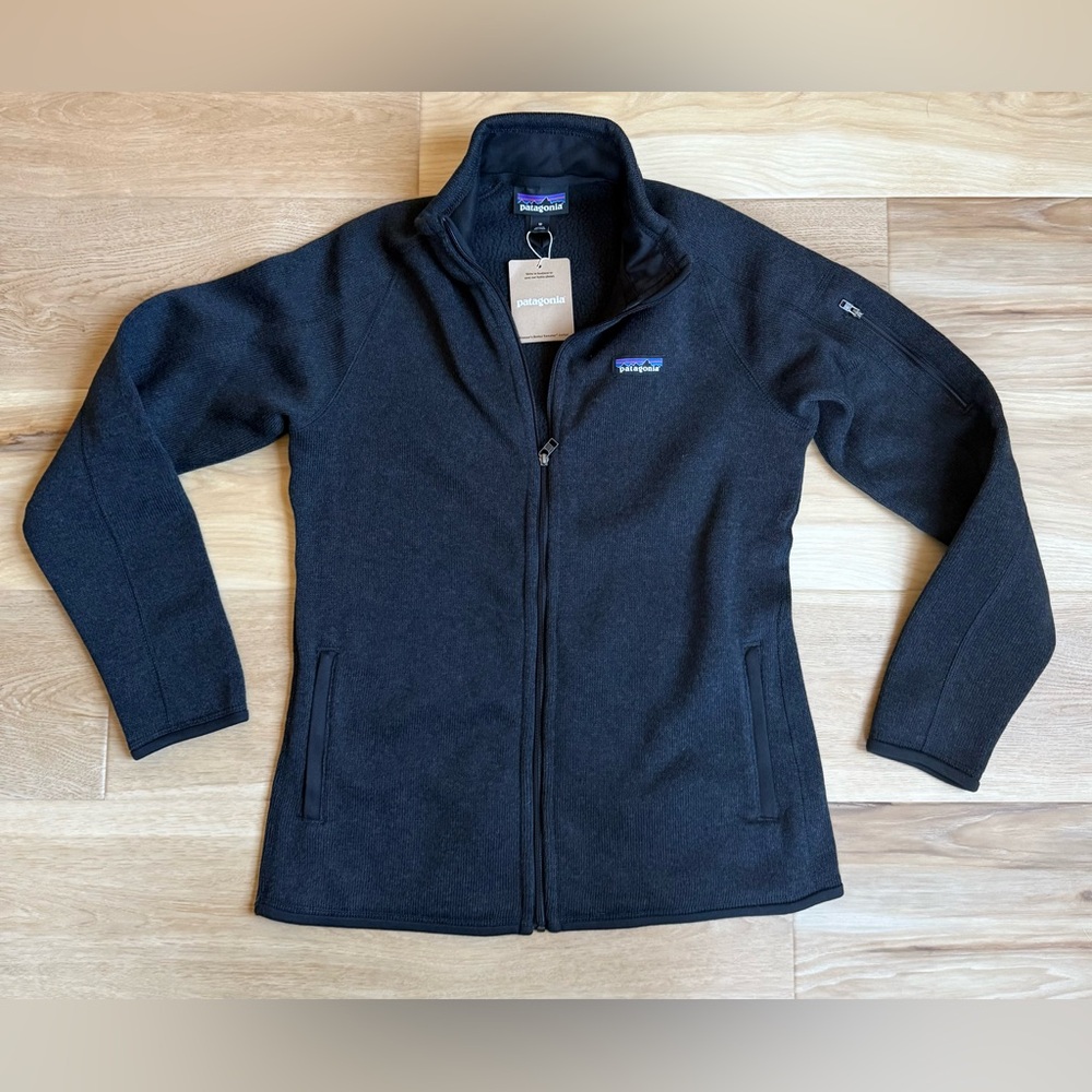 Patagonia Women's Better Sweater® Fleece Jacket - 25543 - Size M - Black - NWT